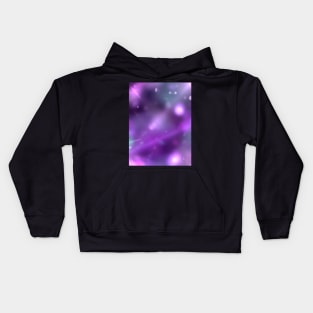 Purple Stage Lighting Background Kids Hoodie